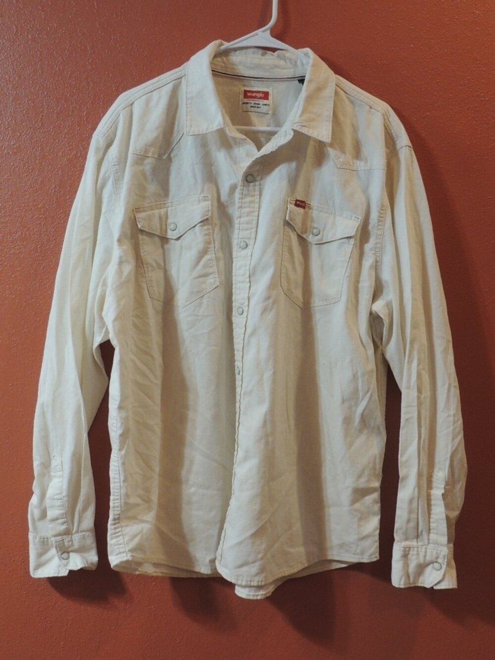 Wrangler Shirt Y2K Men X Large Black Button Down Ranch Cowboy Rodeo Shirt